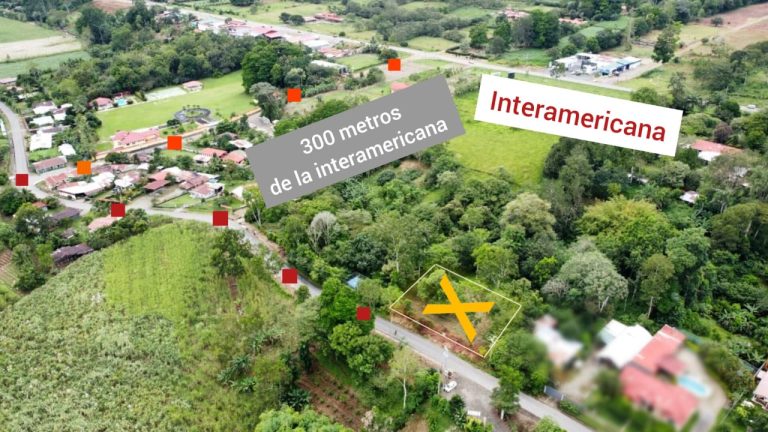 Hermoso terreno en Palmares – Pérez Zeledón